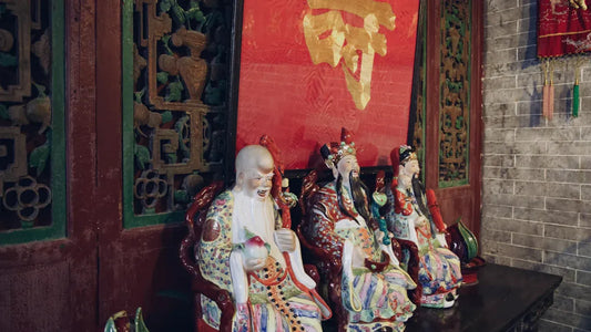 Fuk Luk Sau(福禄寿) in Feng Shui Explained: Symbols of Fortune, Prosperity and Longevity