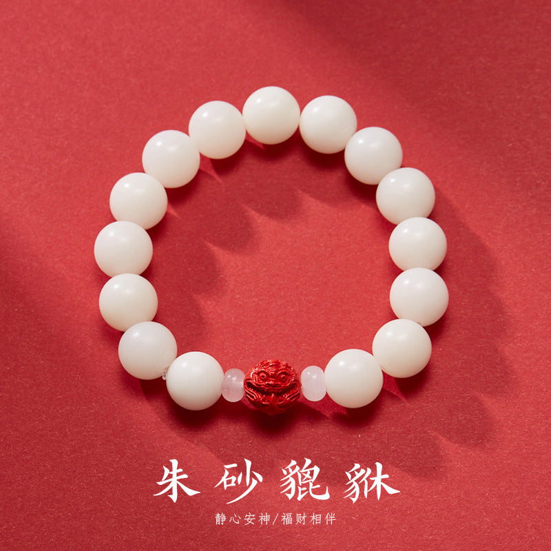 Red Sand Pixiu Blessing Bracelet
