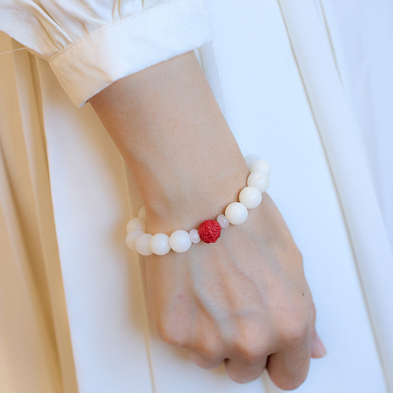 Red Sand Pixiu Blessing Bracelet
