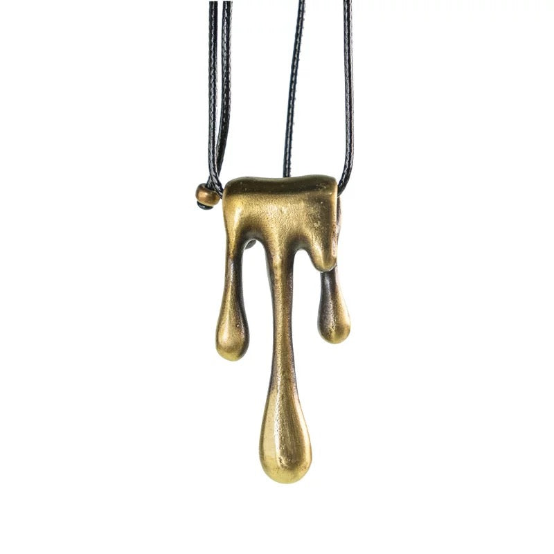 Water Drop Brass Pendant