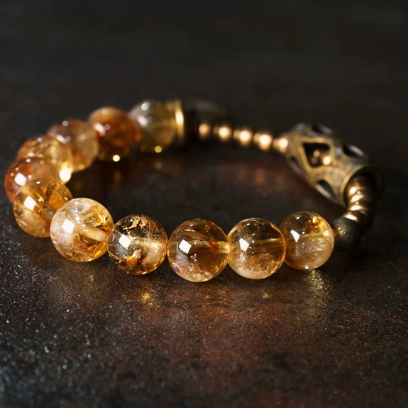 Citrine Wealth Flow Bracelet