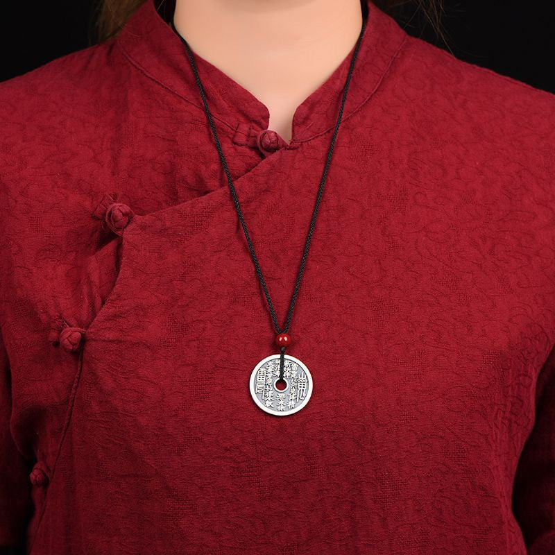 Sterling Silver 999 Pixiu Amulet Pendant