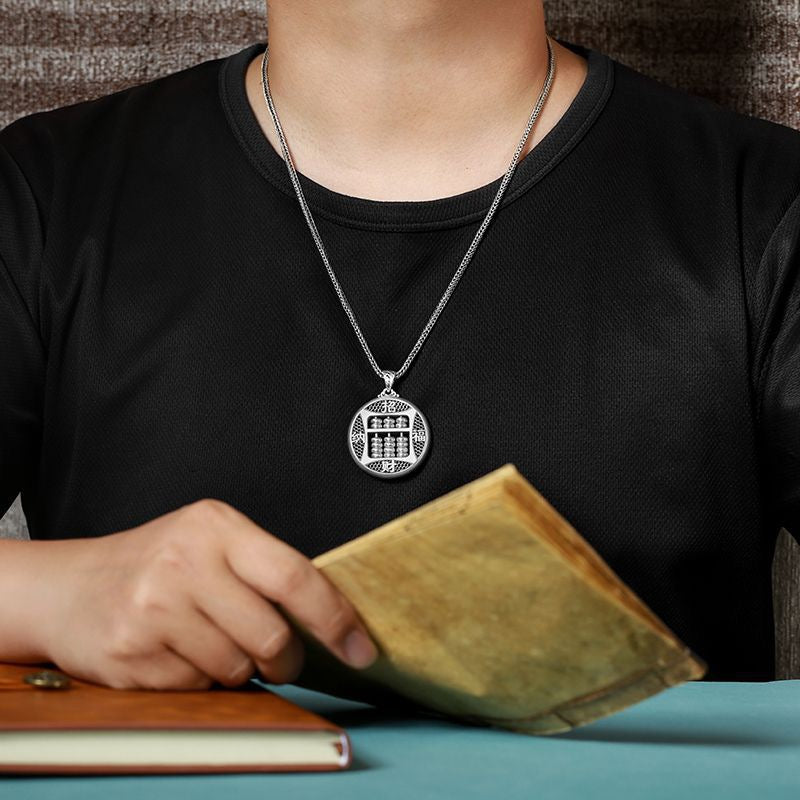 Sterling Silver 999 Abacus Pendants