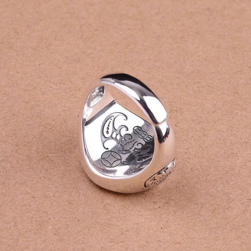 Yin and Yang Zodiac Ring