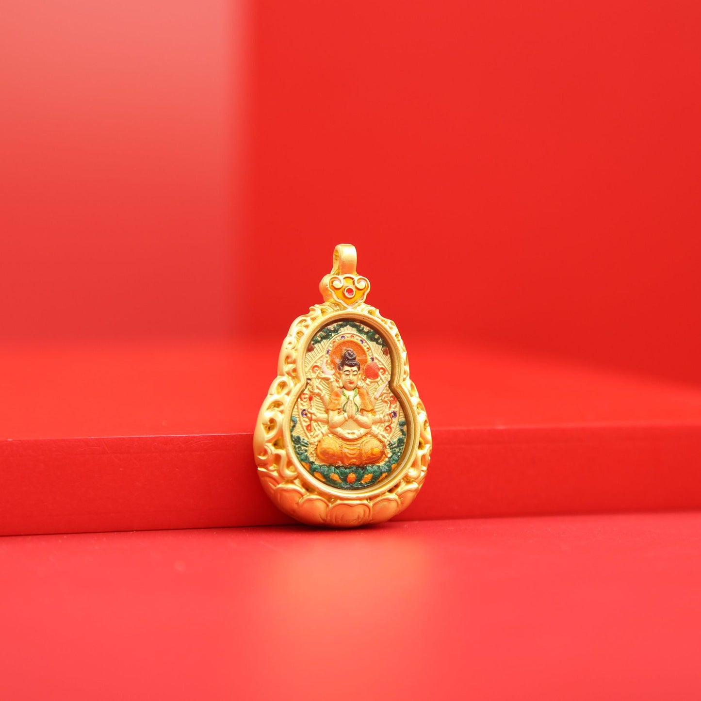 Thangka Protectors Amulet Pendant