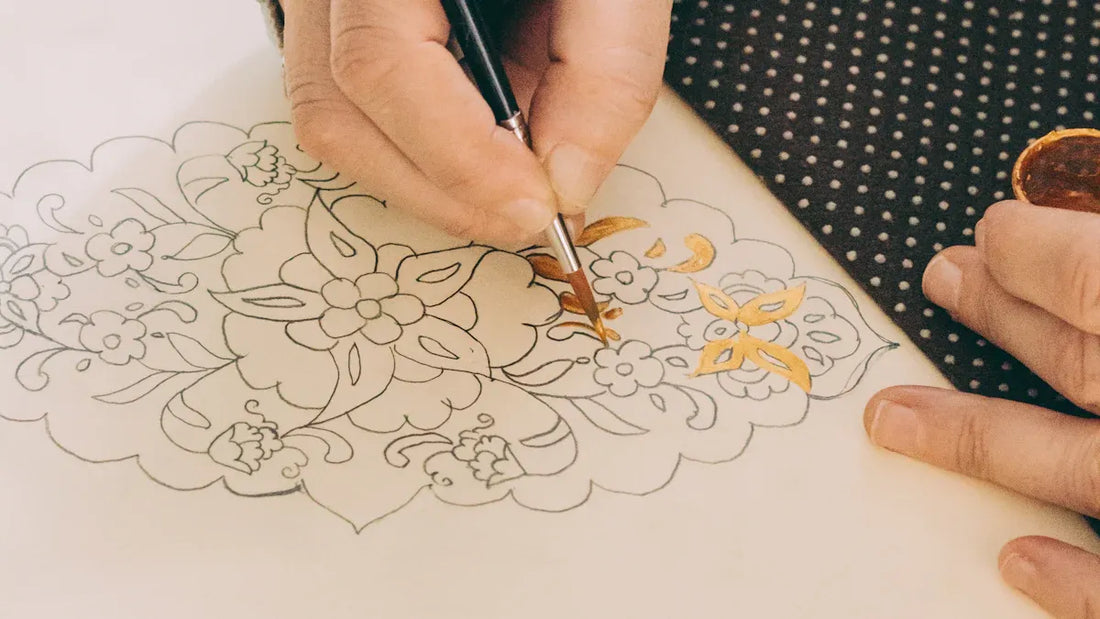 Calmness Through Taoist Sketching Techniques