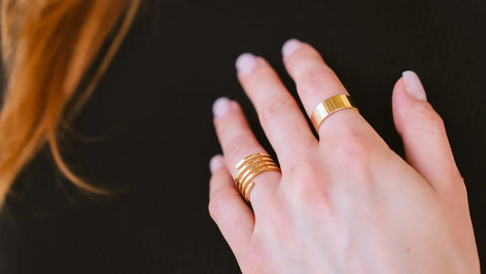 Vintage Vibes: How to Stack Taoist Brass Rings for a Unique Look