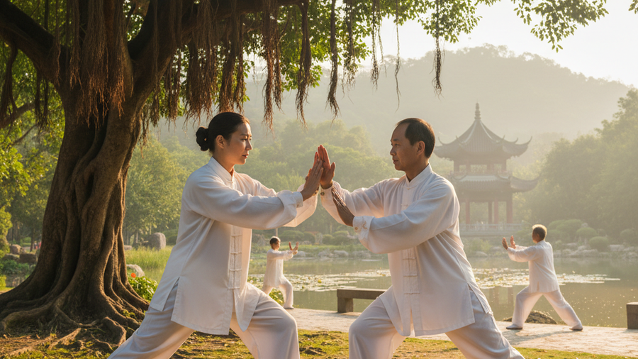 Tai Chi Push Hands Tui Shou: Partner Practice Basics