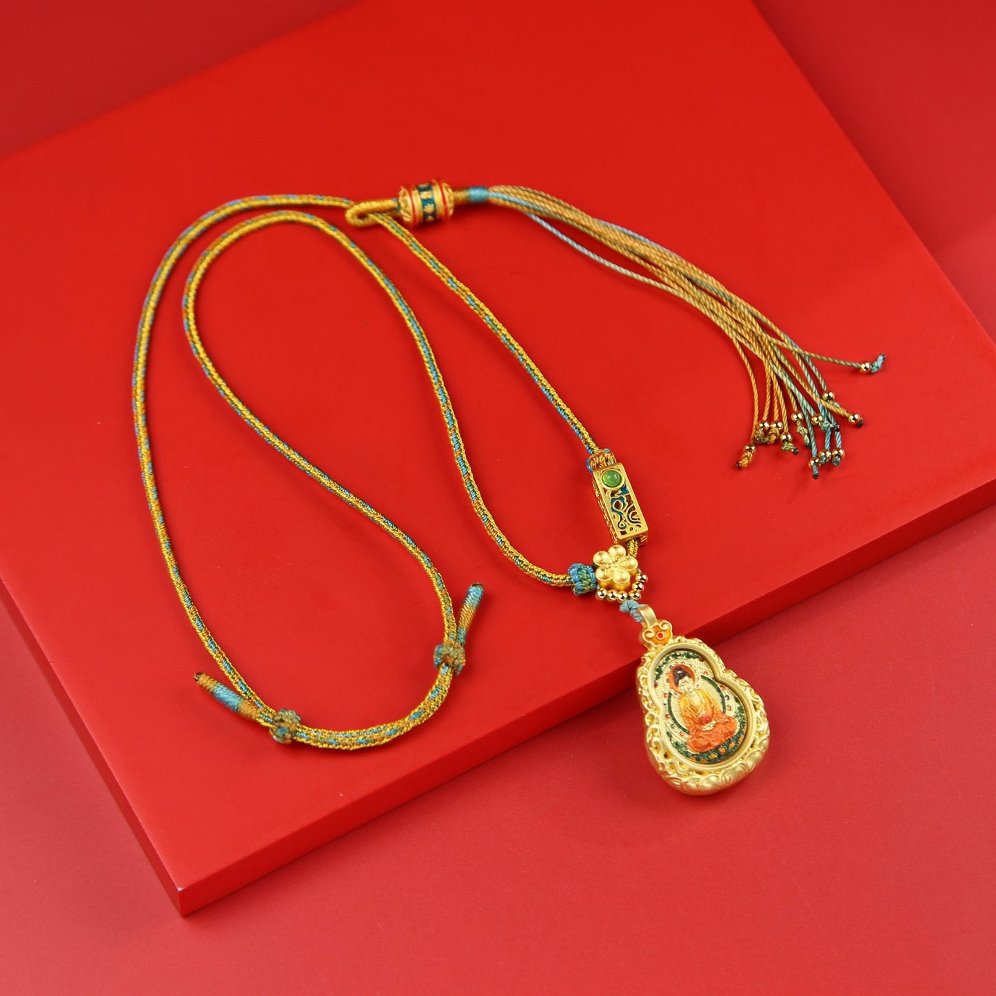 Thangka Protectors Amulet Pendant