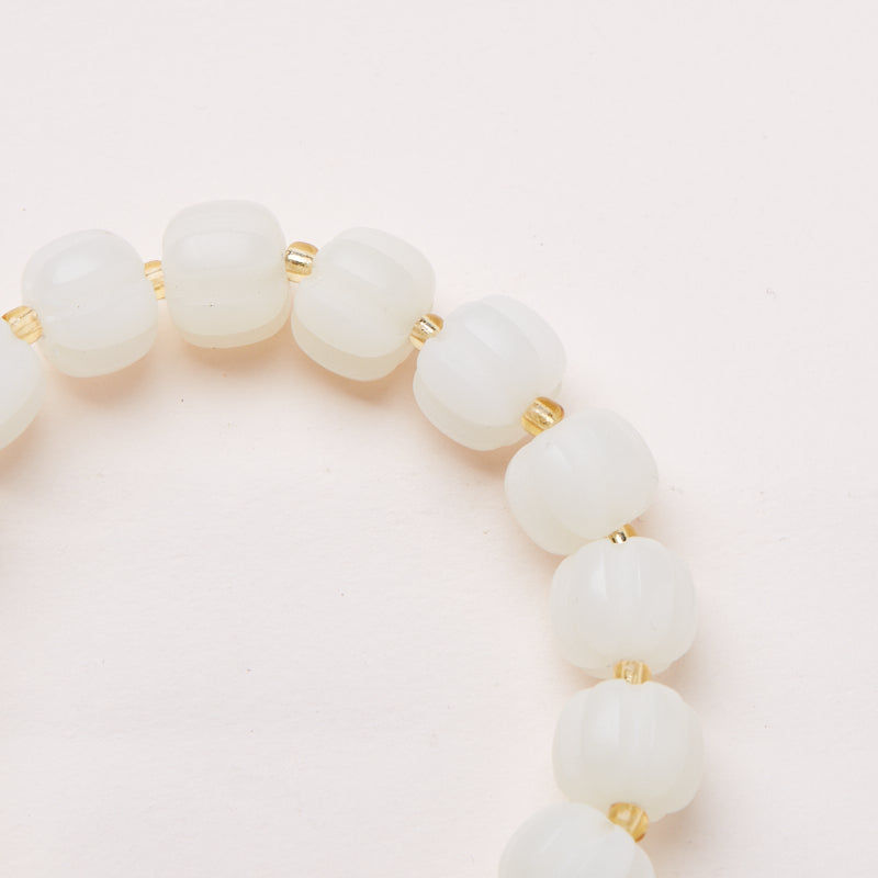 Jade Bodhi with Golden Tiger's Eye Bracelet