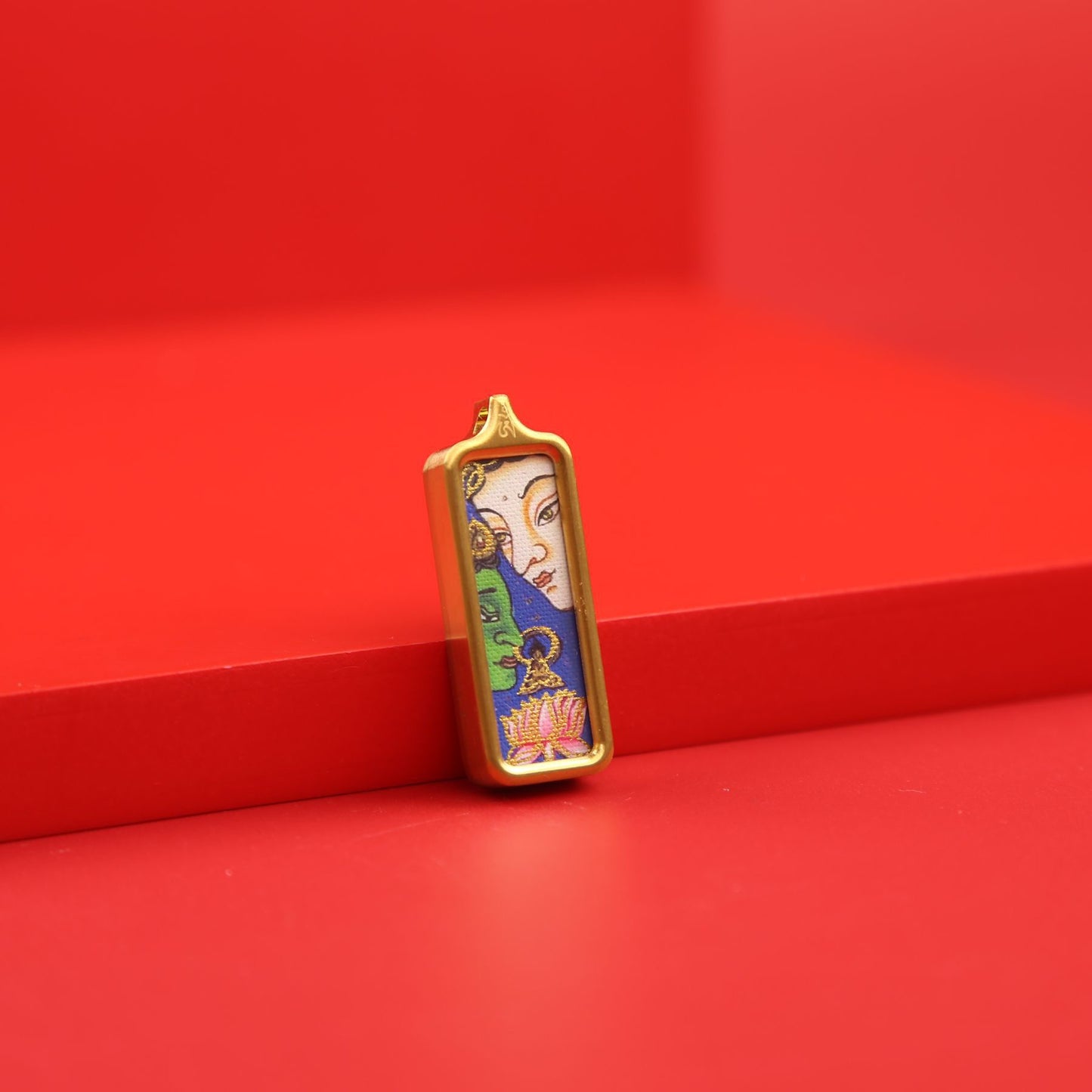 Mini Thangka Amulet Pendant