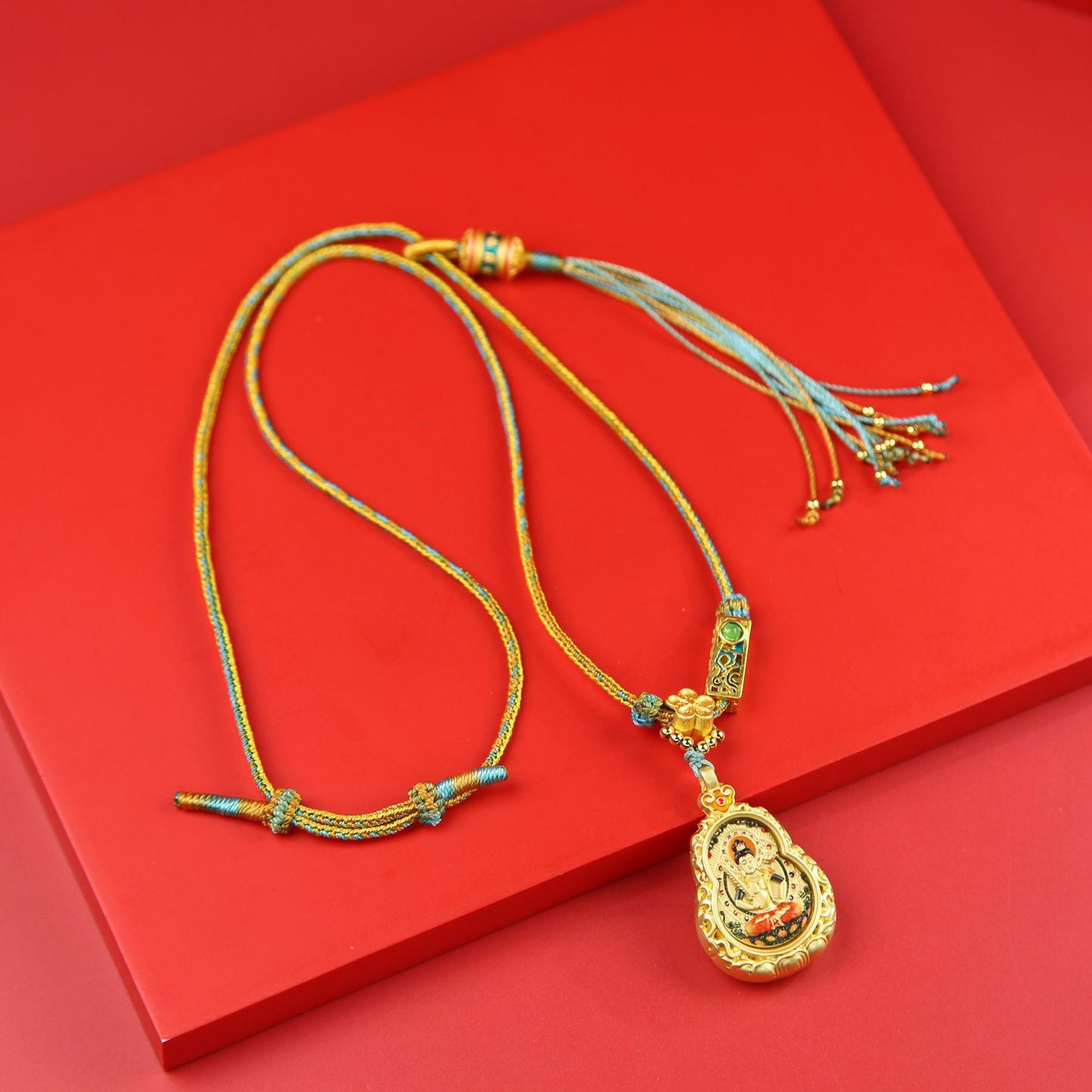 Thangka Protectors Amulet Pendant