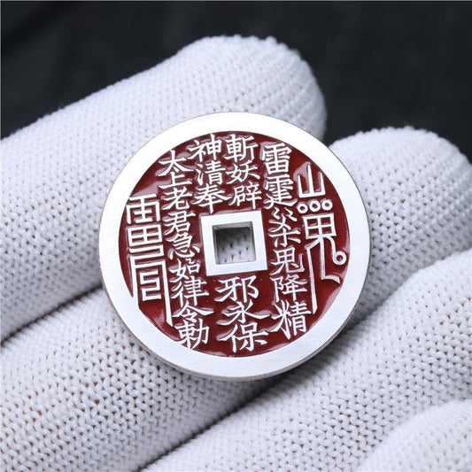 Handcrafted Shan Gui Talisman Coin