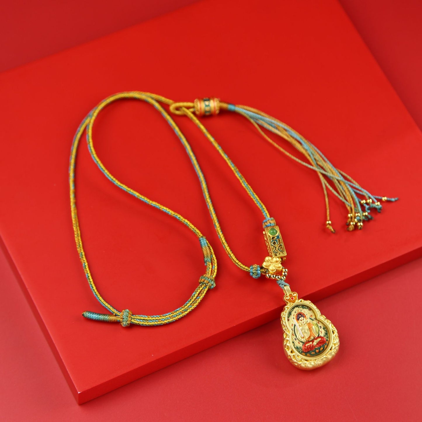 Thangka Protectors Amulet Pendant