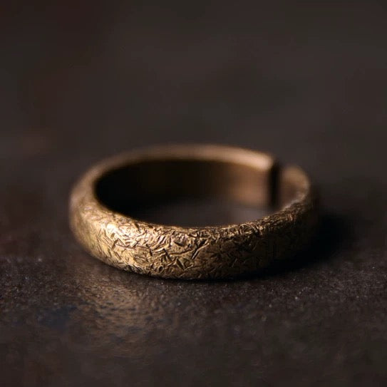 Vintage Resilience Brass Ring