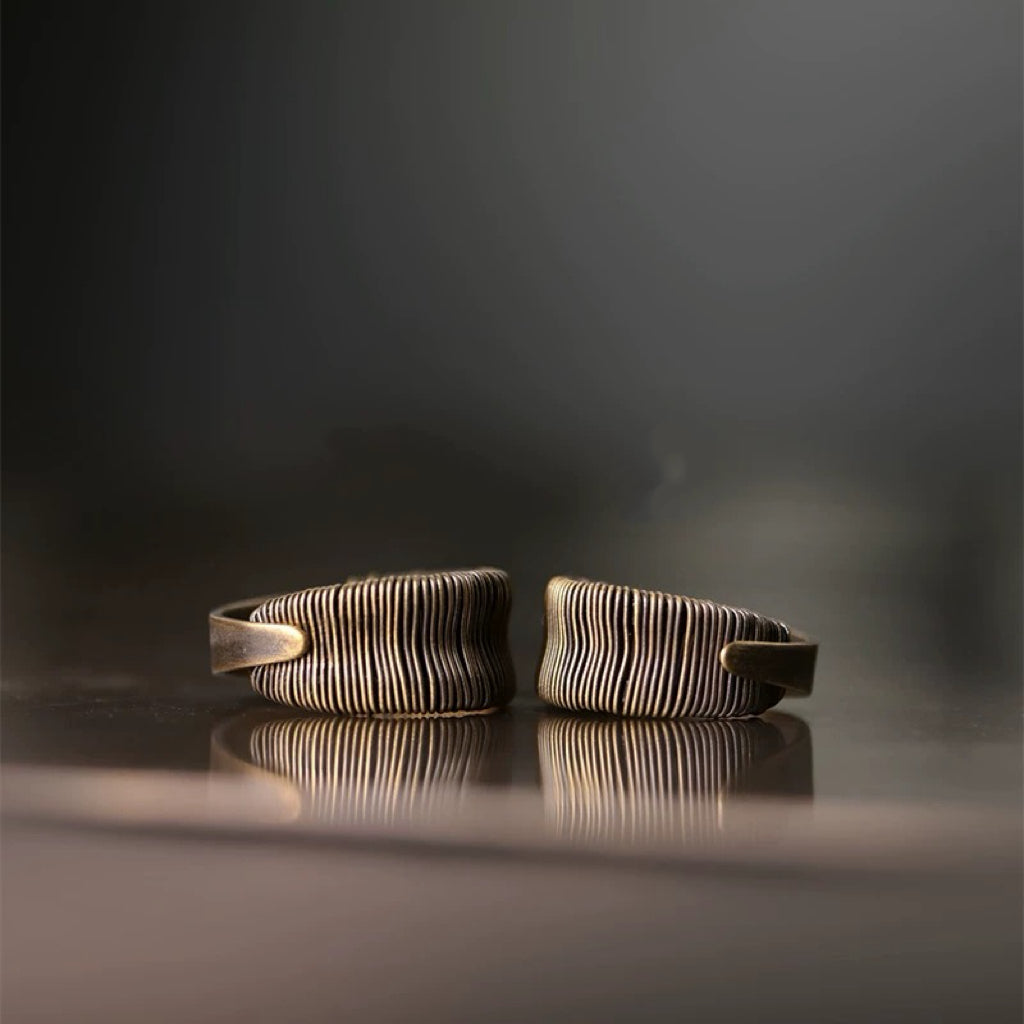 Vintage Continuum Brass Ring