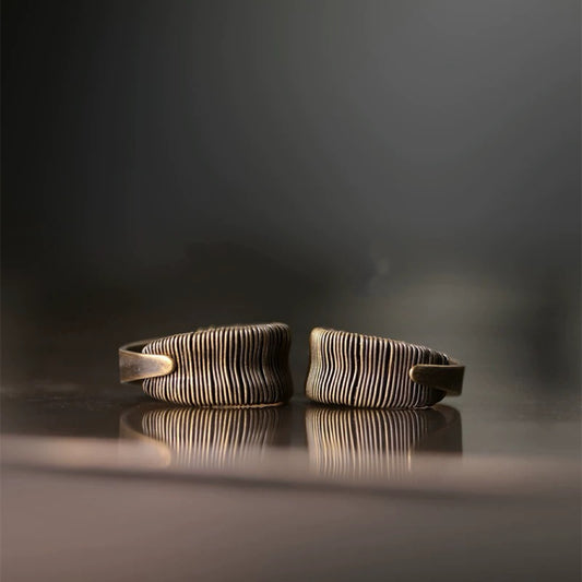 Vintage Continuum Brass Ring