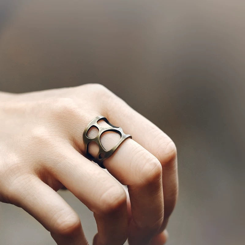 Vintage Nexus Brass Ring