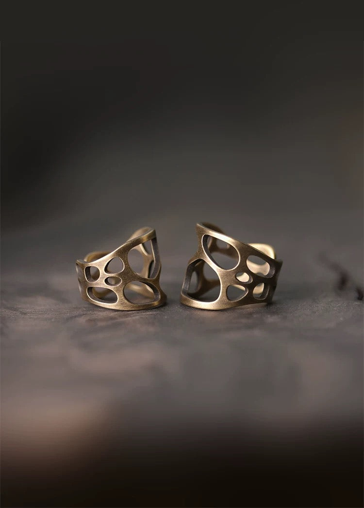 Vintage Nexus Brass Ring