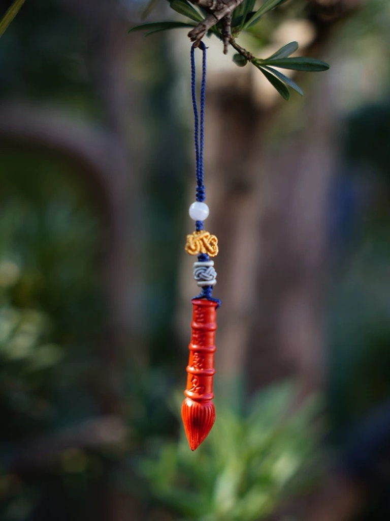 Vermilion Wisdom Charm