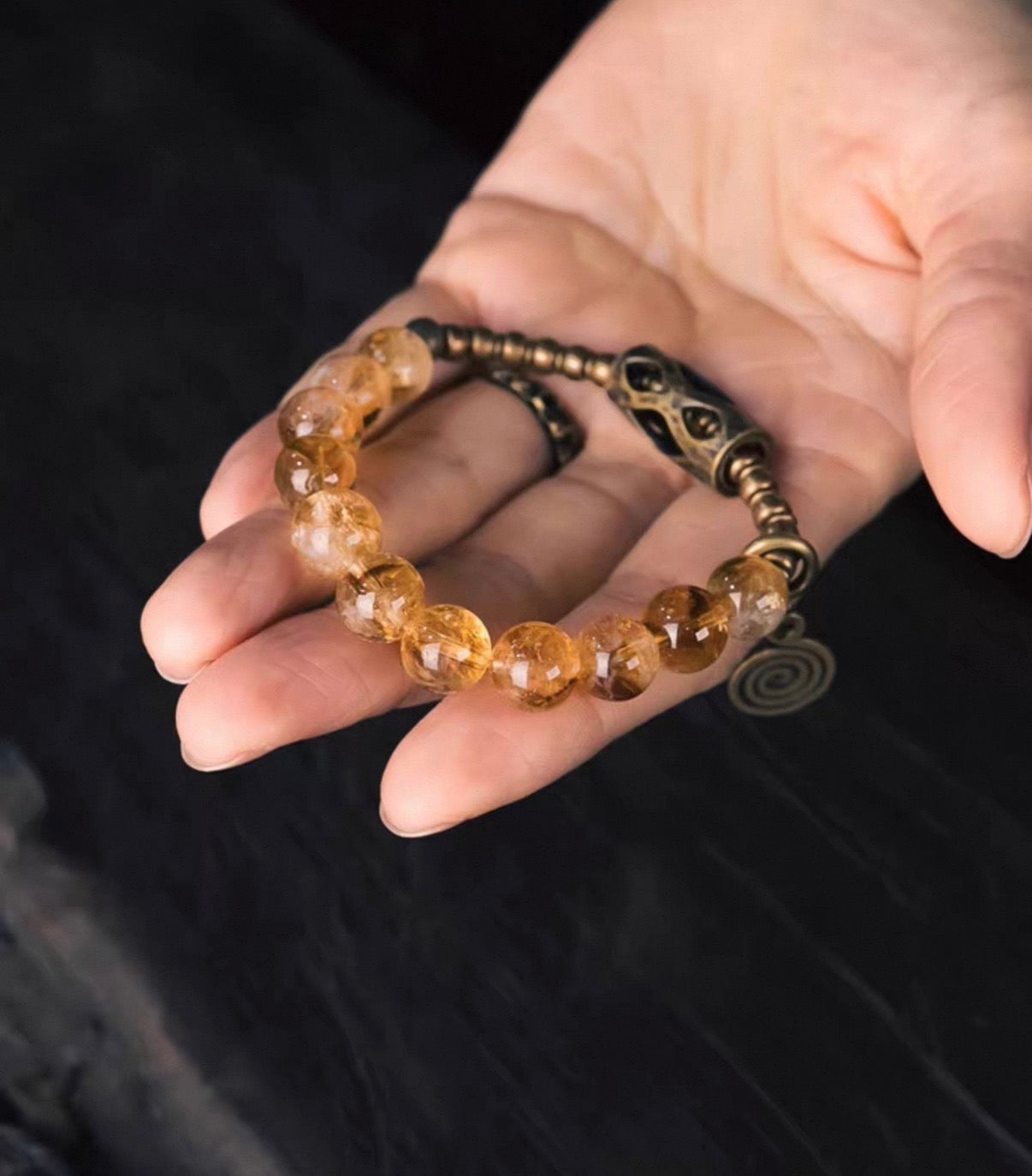 Citrine Wealth Flow Bracelet