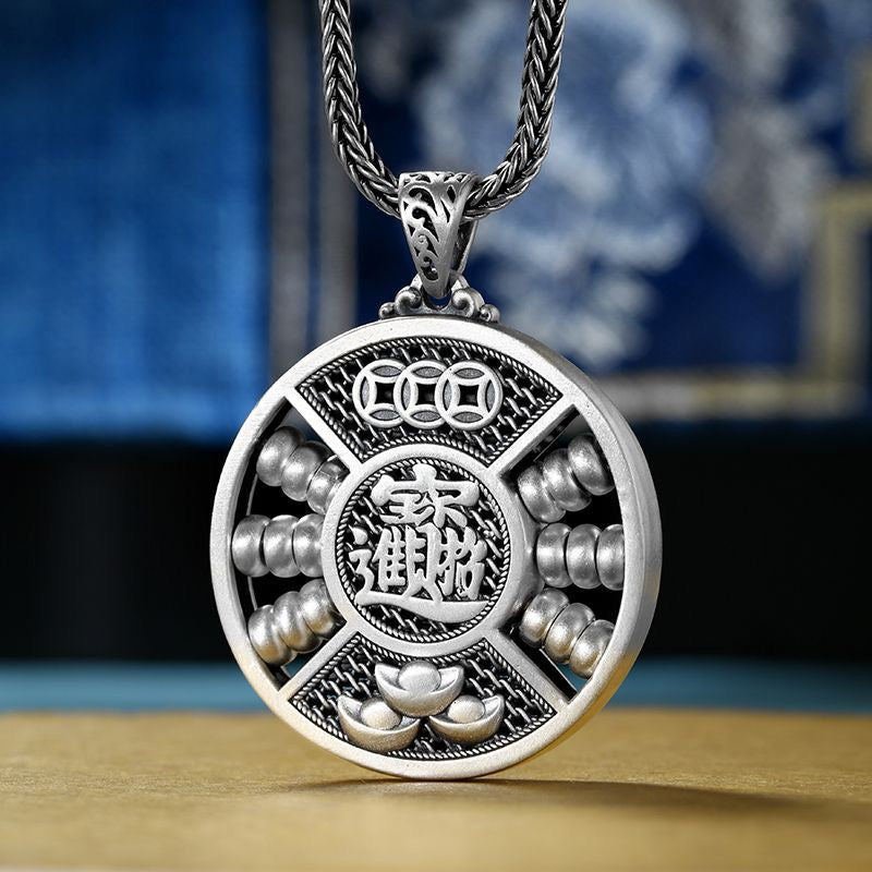 Sterling Silver 999 Abacus Pendants