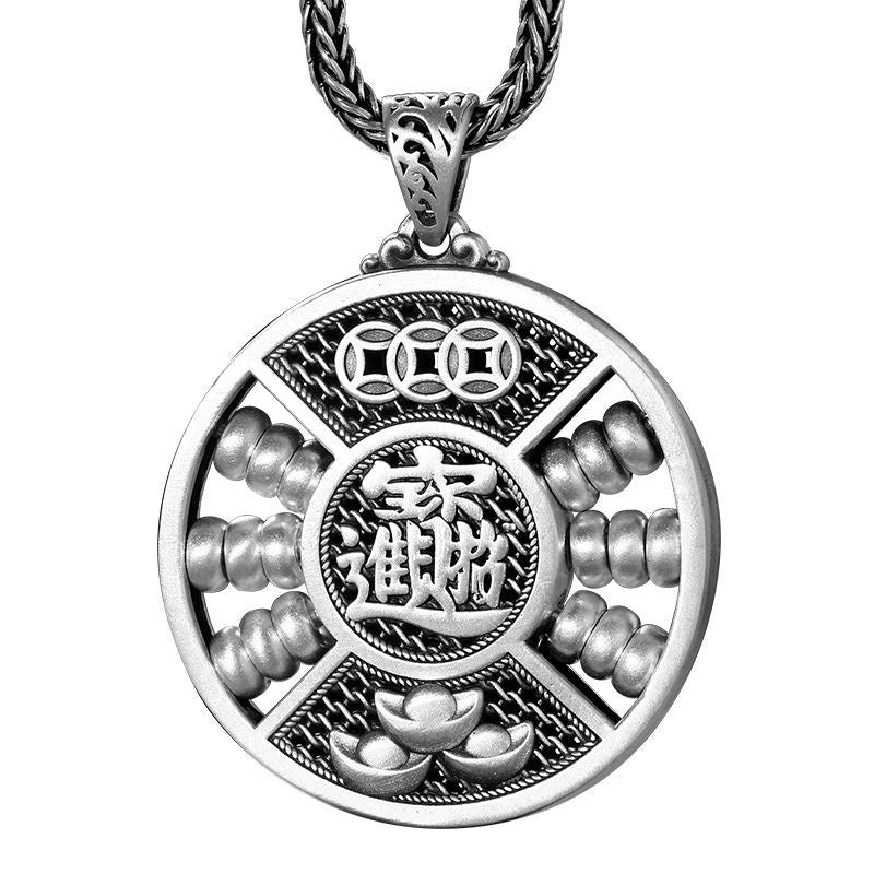 Sterling Silver 999 Abacus Pendants