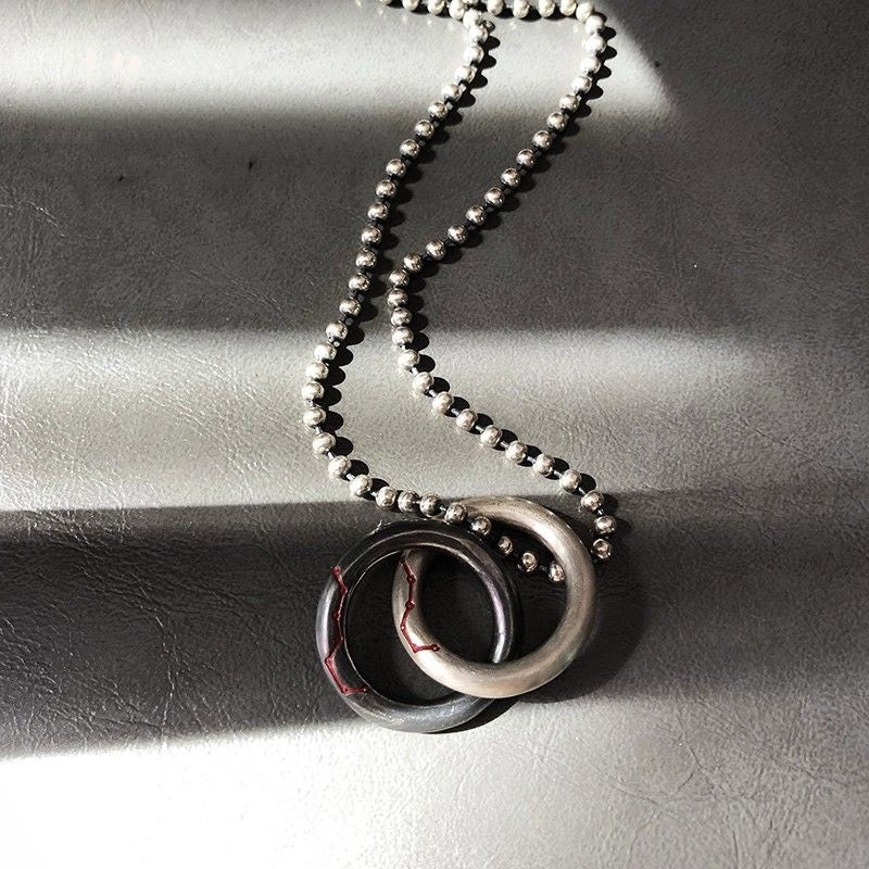 Qiankun Twin Ring Pendant