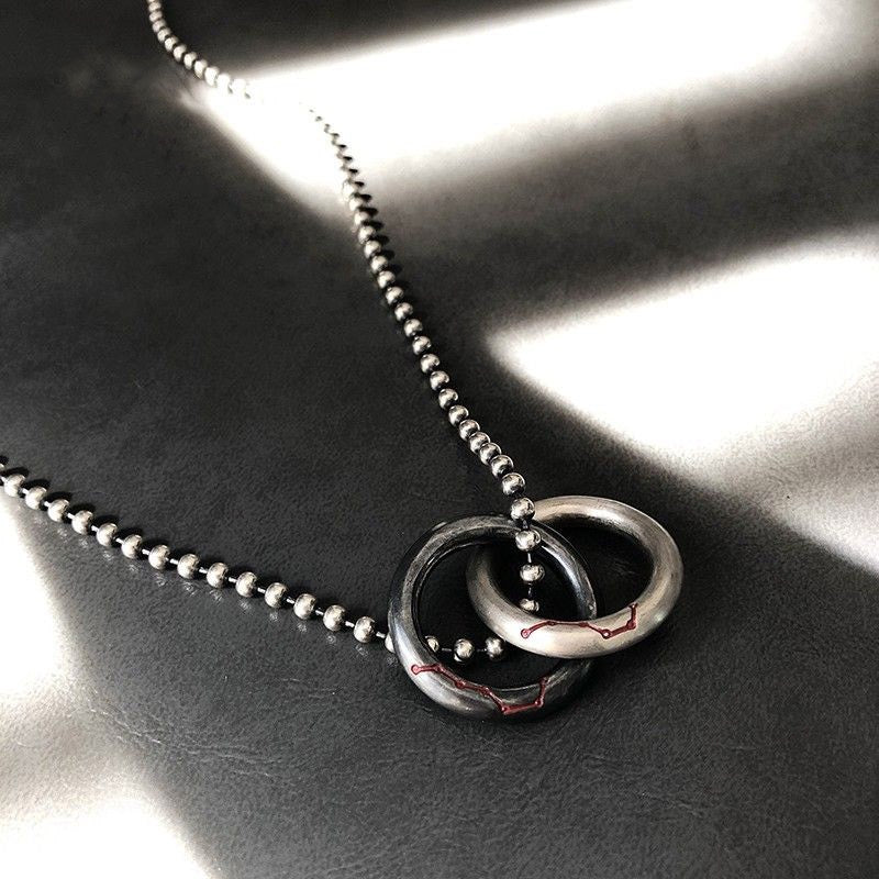 Qiankun Twin Ring Pendant