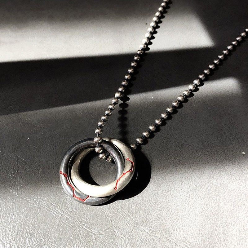 Qiankun Twin Ring Pendant