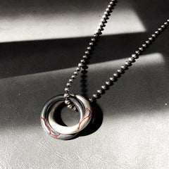 Qiankun Twin Ring Pendant