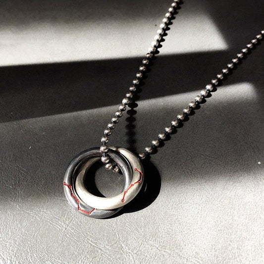 Qiankun Twin Ring Pendant