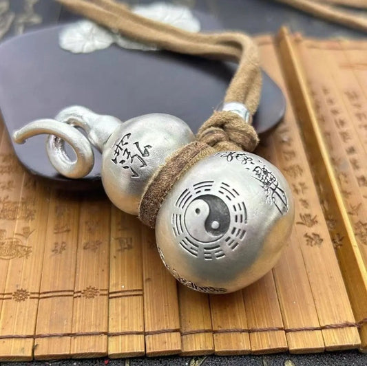 Sterling Silver 999 Gourd Pendant