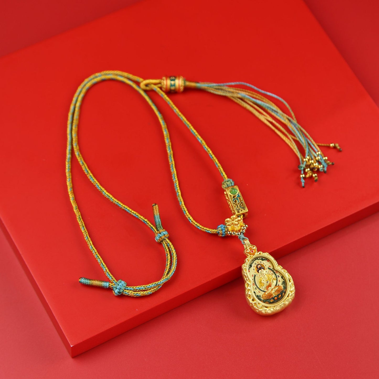 Thangka Protectors Amulet Pendant