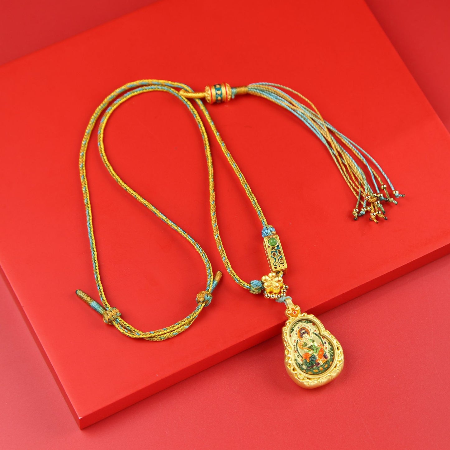 Thangka Protectors Amulet Pendant